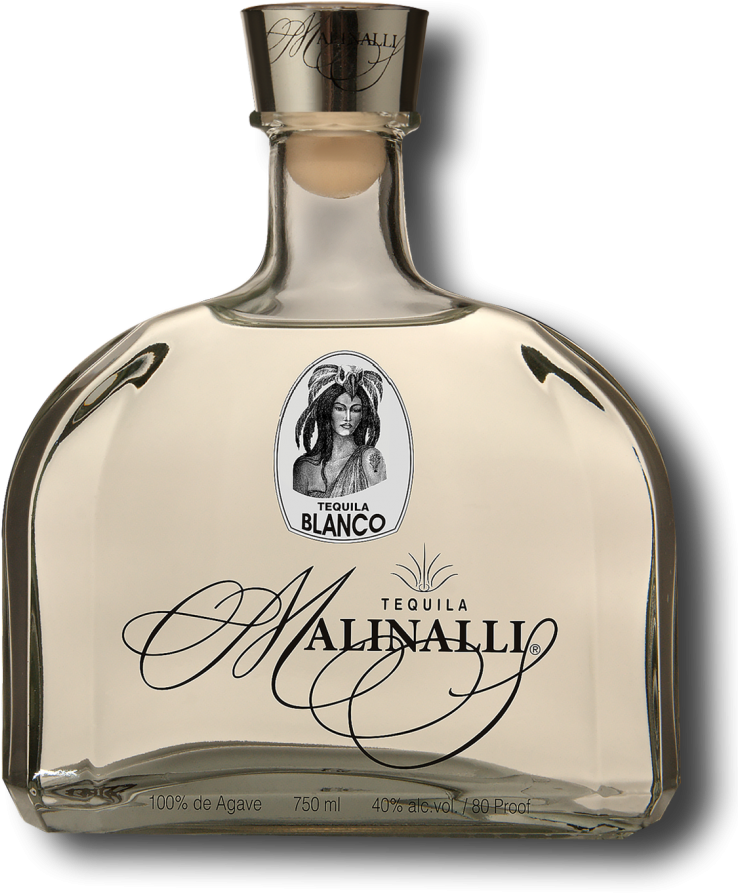 Malinalli Blanco - Malinalli Tequila (791x1024), Png Download