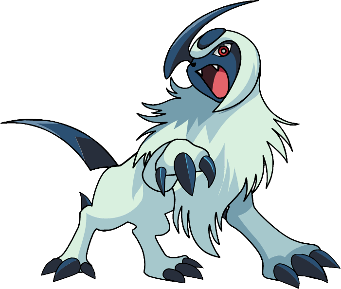 Pokemon Absol Pre Evolution - Imágenes De Absol De Pokémon (701x594), Png Download