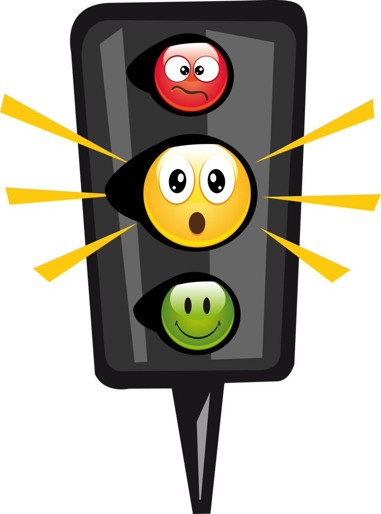Traffic Light Clipart Kindergarten - Icon Traffic Light Cartoon (759x1024), Png Download