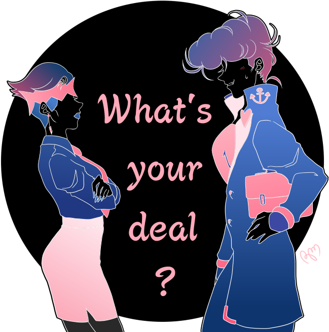 What's Your Deal - Cartoon (700x695), Png Download