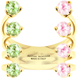 D Topaz Dots Ring - Donkey (1500x1000), Png Download