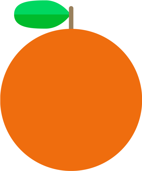 Lx0ioed - Froot Of The Month Orange (534x634), Png Download