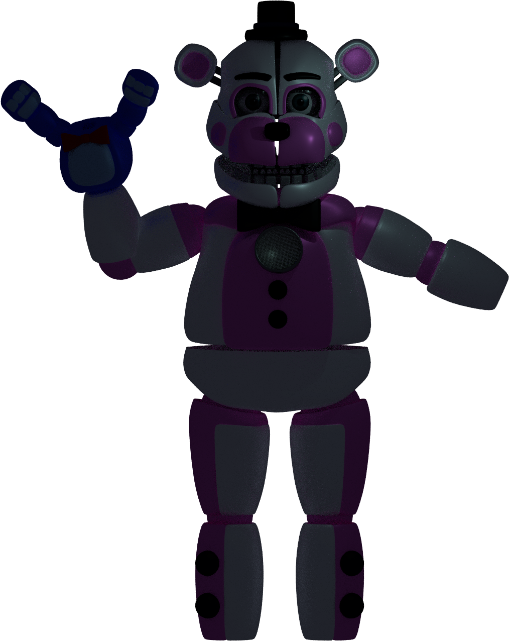 Funtime Freddy Wip - Fnaf Sister Location Funtime Freddy Wip (1292x1340), Png Download