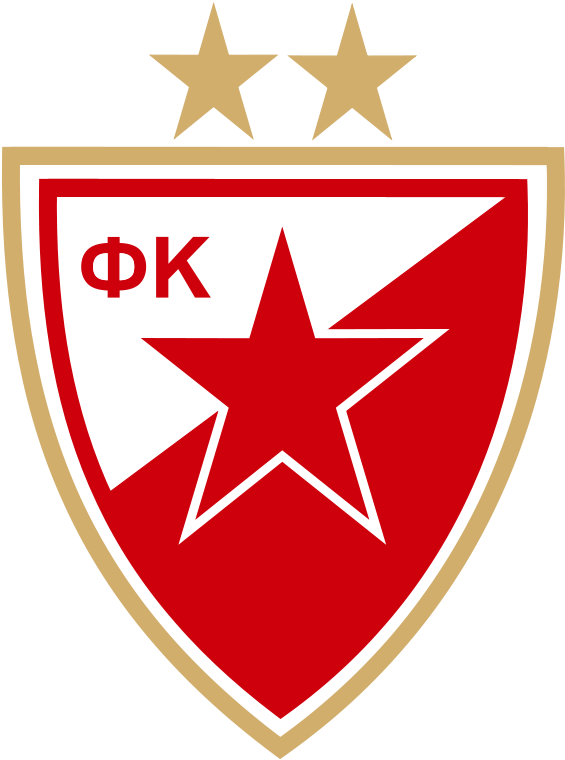 Estrela Vermelha - Red Star Belgrade Logo (571x768), Png Download