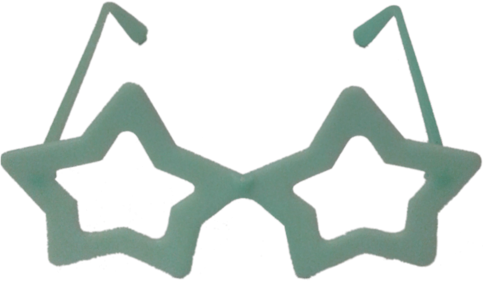 Óculos Estrela Neon - Ponto Riscado De Caboclo Pena Marrom (1000x1000), Png Download