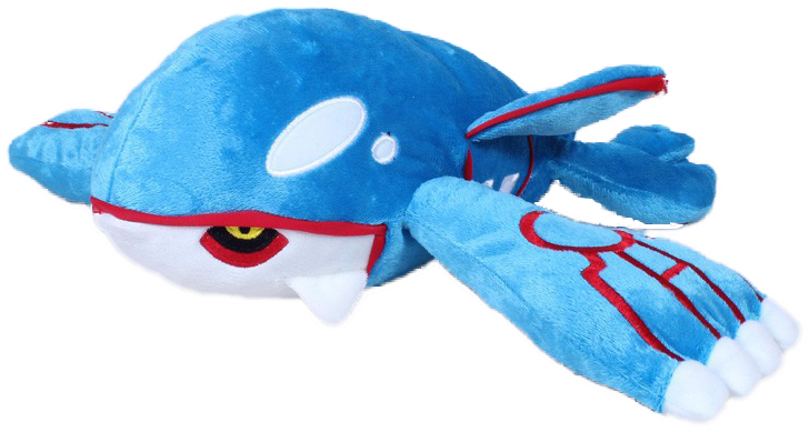 Pelúcia Kyogre Pokémon - Stuffed Toy (750x750), Png Download