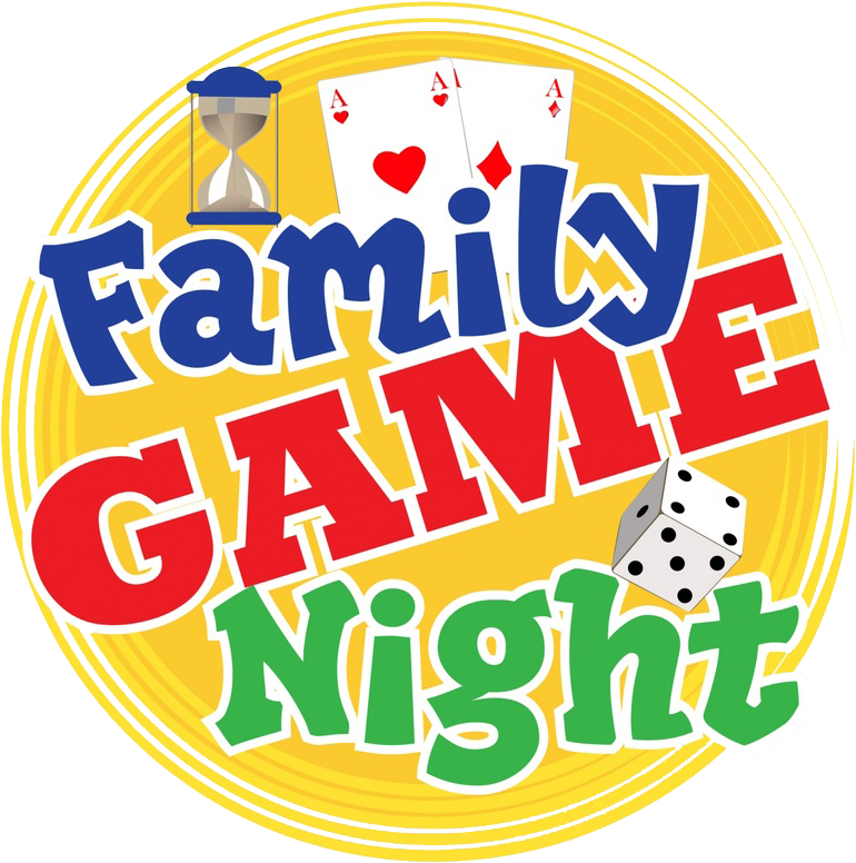 Family Game Night - Family Game Night Sign (770x776), Png Download