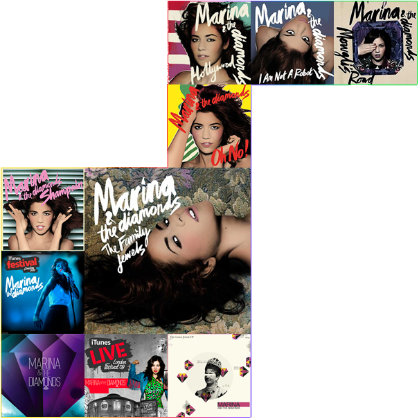 The Family Jewels - Marina And The Diamonds (605x605), Png Download
