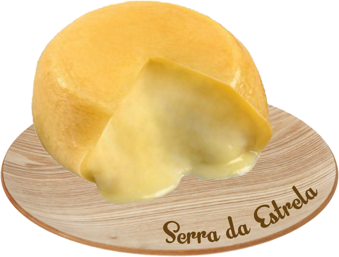 European Cheeses » Portugal Cheese Serra Da Estrela - Bun (1358x1034), Png Download