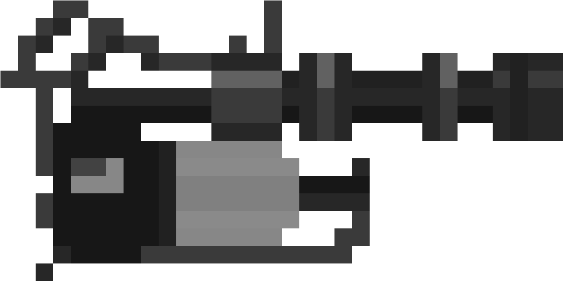 "retro" Tf2 Minigun - Minigun Tf2 Pixel Art (1188x1188), Png Download