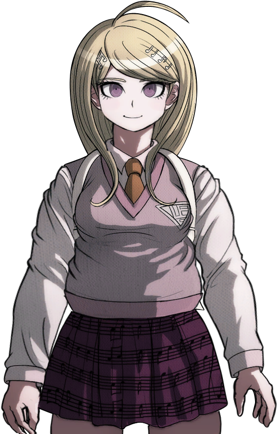 550 Kb Png - Kaede Akamatsu Sprites Full Body (1024x1024), Png Download
