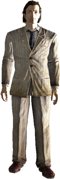 Omerta Thug - Standing (499x700), Png Download