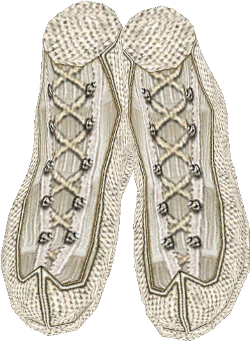 White Mage's Shoes - Shoe (500x600), Png Download