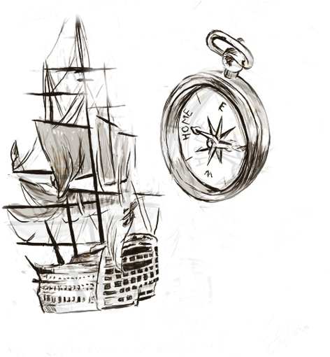 Harry Styles Tattoos Transparent Download - Larry Stylinson Tattoos Png (500x597), Png Download