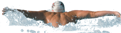 Back Png Stickpng Banner Stock - Swimming Png (400x400), Png Download