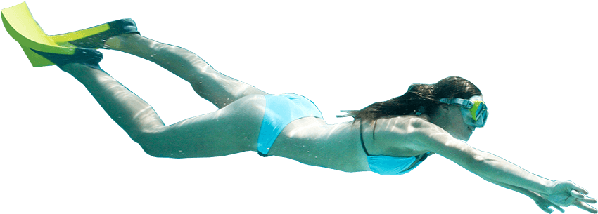 Swimmer Png (850x305), Png Download