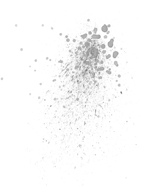 Tumblr Tattoos Png - Watercolour Splash Transparent Black (640x640), Png Download