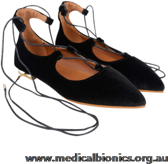 Kr91oi3231 Black / Ballet Flats / Closed Toe / Lace-up - Pointed Toe Ballet Flats (360x480), Png Download