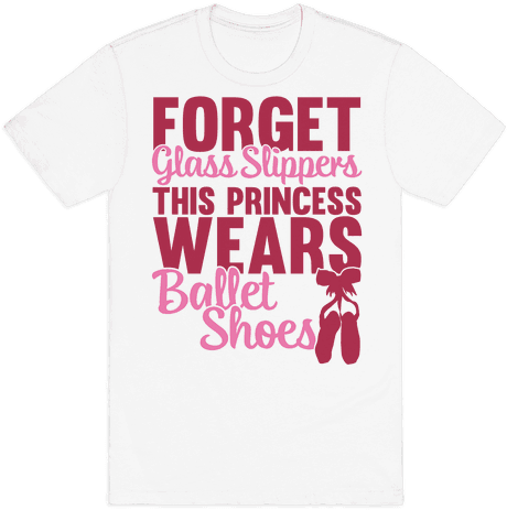 Forget Glass Slippers This Princess Wears Ballet Shoes (484x484), Png Download