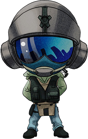 Rainbow Six Opertators - Jäger Chibi (285x450), Png Download