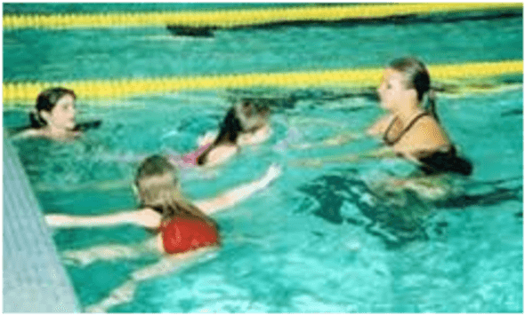 Little Swimmer - Swimming Pool (600x450), Png Download