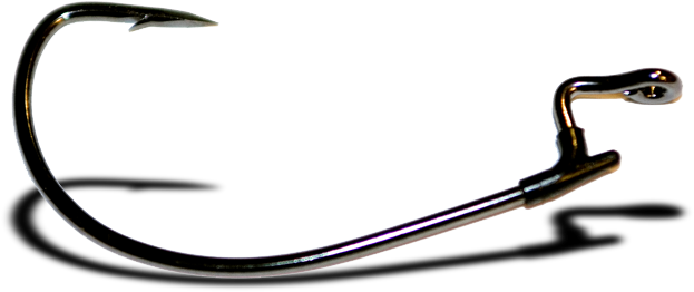 The Hook Features A Hard Plastic Keeper That Locks - Fish Hook (650x378), Png Download