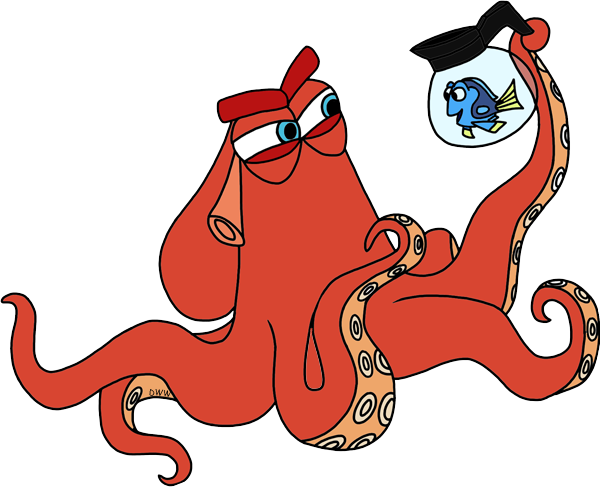 Destiny Finding Free On Dumielauxepices Net - Finding Dory Hank Cartoon (600x487), Png Download