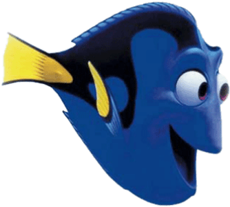 Fish Clipart Finding Nemo - Dory Png (420x420), Png Download