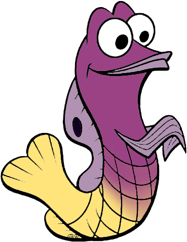 Finding Nemo Clip Art - Finding Nemo Gurgle Clipart (378x485), Png Download