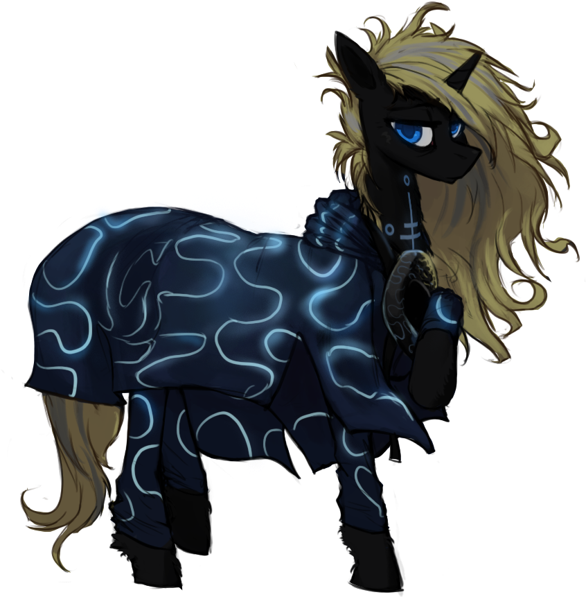 Nsilverdraws, Blonde, Blue Eyes, Cloak, Clothes, Female, - Bighorn (1008x933), Png Download