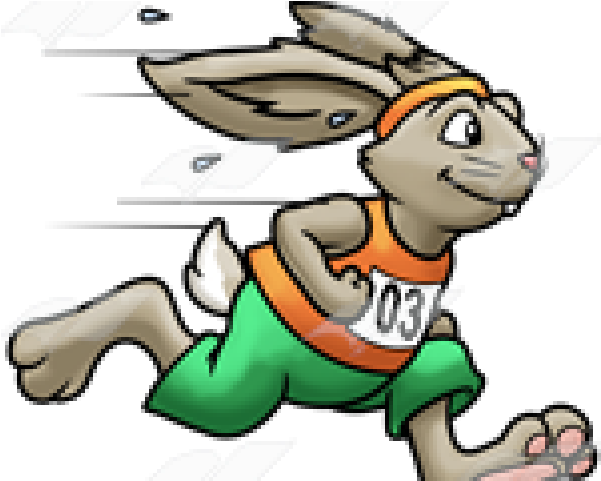 Hare Free On Dumielauxepices Net - Rabbit Race Png (640x480), Png Download