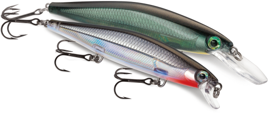 Rapala Shadow Rap - Png Rapala Lures Fishing (554x262), Png Download