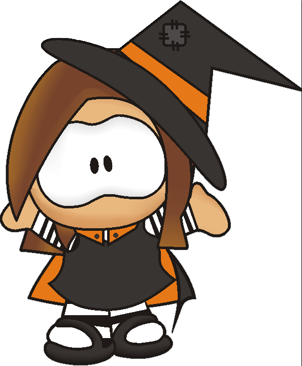 File - Tefa-halloween - Halloween Cartoon Png (595x720), Png Download