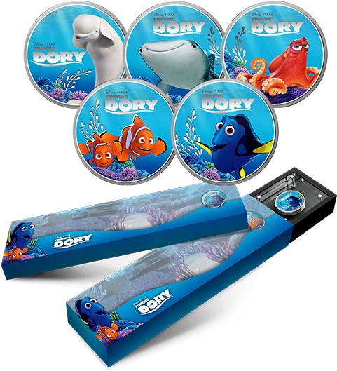 Le Monde De Dory, Je Colorie Sans Déborder - Livre (570x570), Png Download
