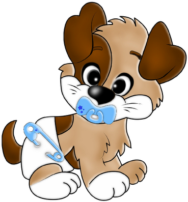 Cute Puppy Dogs - Cartoon Puppies (400x400), Png Download
