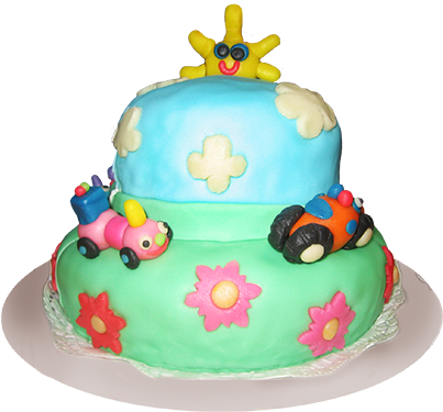 Chocolate Birthday Cake Jpeg, Birthday Cake For Kids - Kids Birthday Cake Png (413x390), Png Download