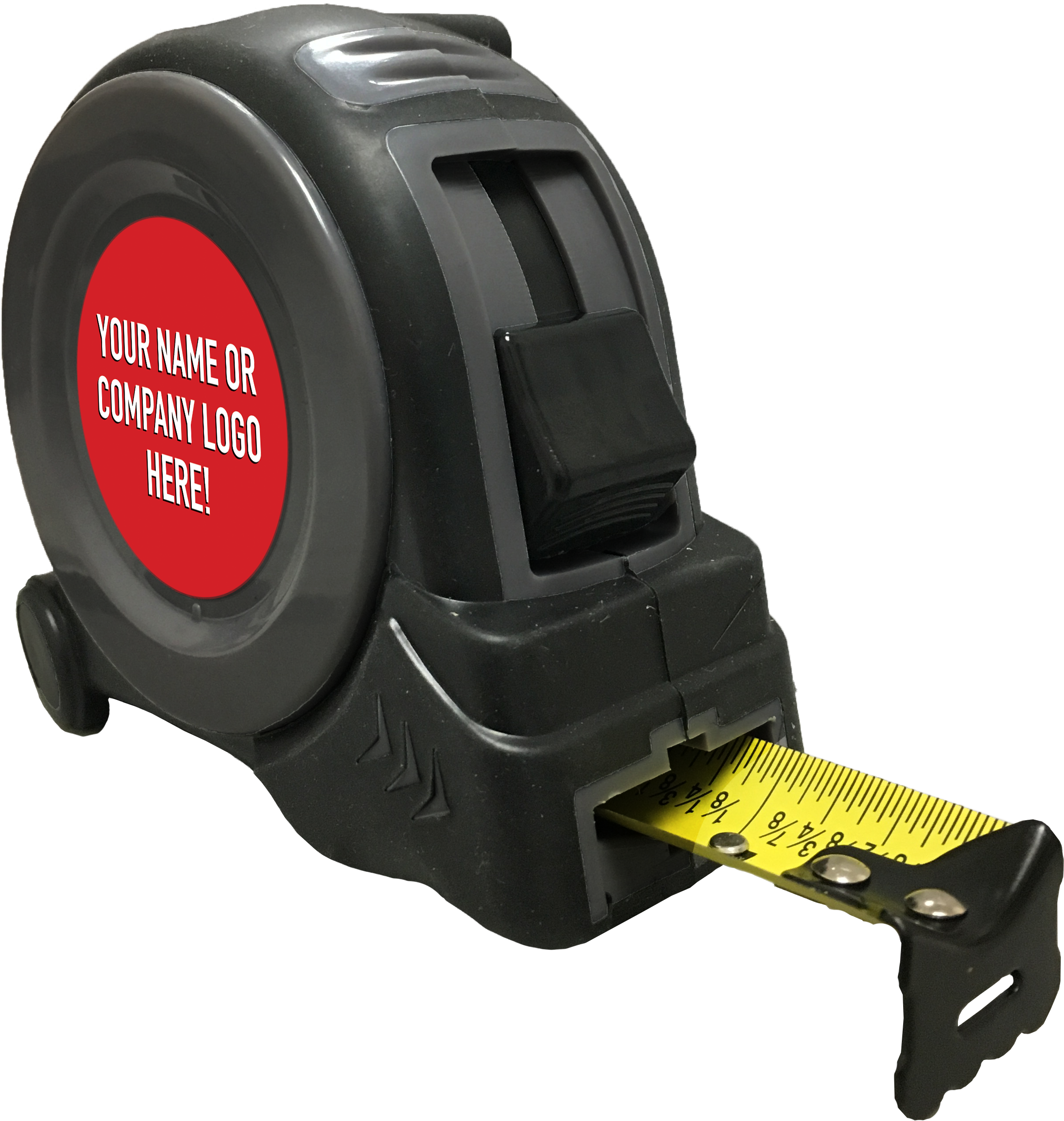 Home > Tape Measures > New 1" X 26' Contractor Tape - Tape Measure (3024x2885), Png Download