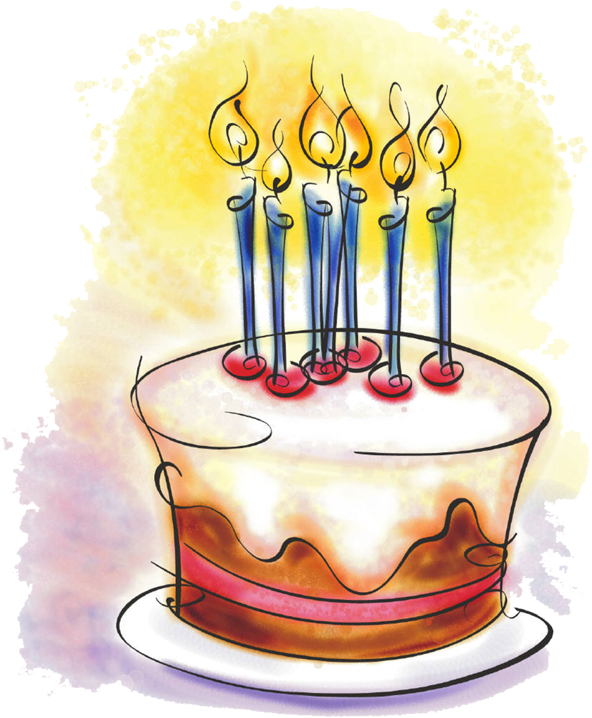 Birthday Cake Transparent Png Clipart Stock - Birthday Cake Png (1059x1060), Png Download