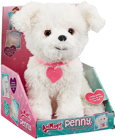 Penny Also Has Cute Puppy Sounds - Animagic Penny My Cute And Curious Puppy (490x530), Png Download