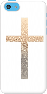 Gatsby Gold Cross Case For Iphone 5c - Coral Iphone 6 Slim Case By Monika Strigel (300x400), Png Download