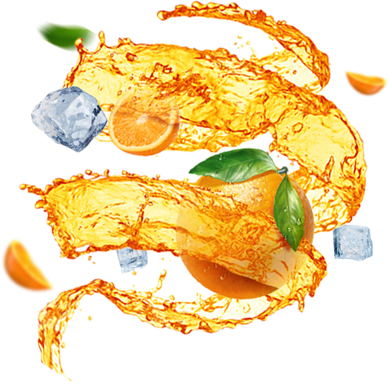 Read More - Splash And Fruit Png (552x544), Png Download