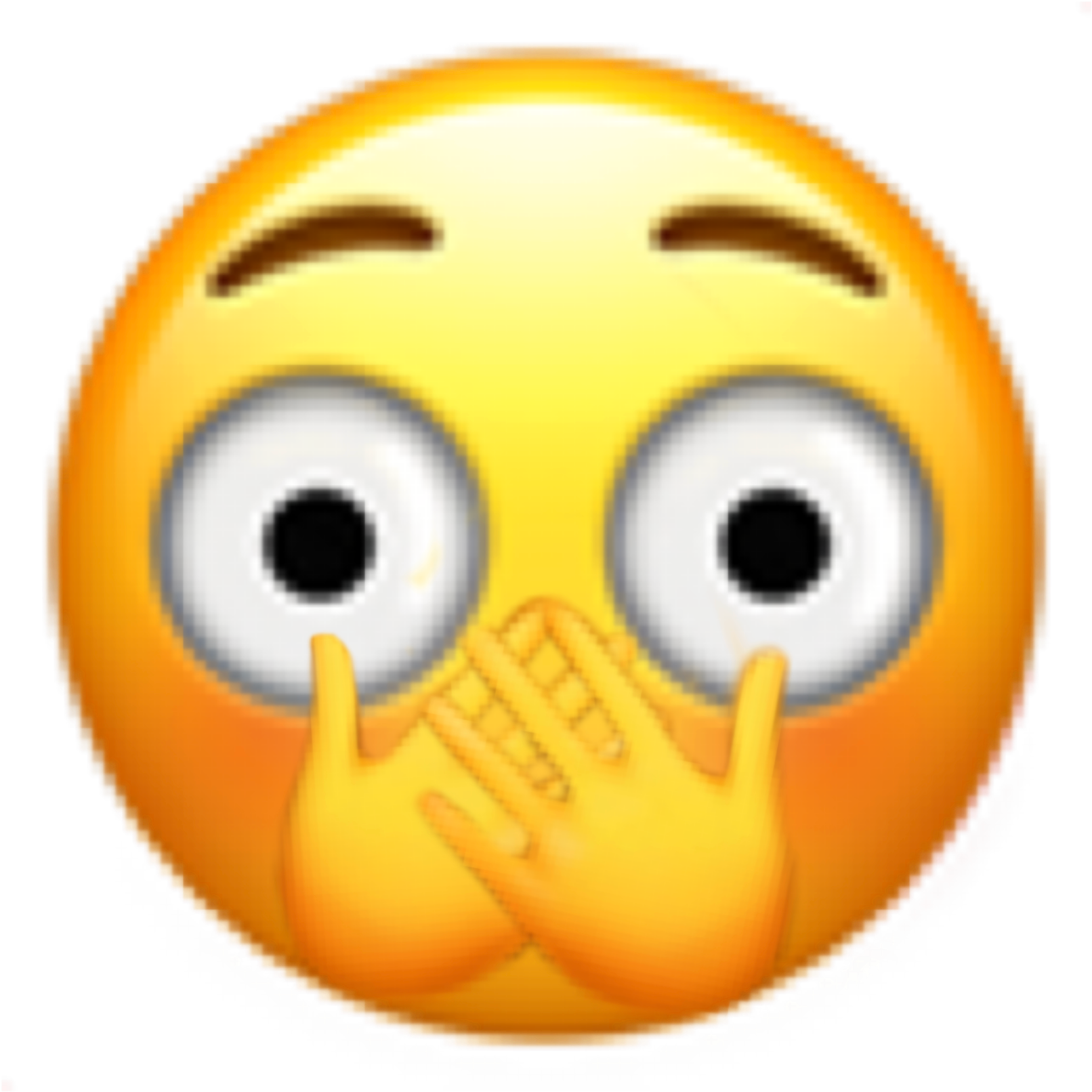 Freetoedit Emoji Shh Silencio Upps Art People Pena - Emoji De Pena Png (1024x1024), Png Download