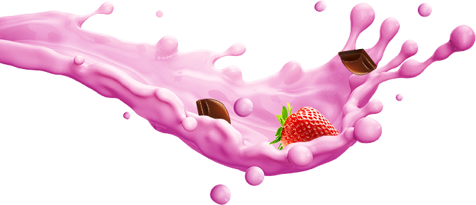 Easy Facebook Feed Error - Strawberry Milk Splash Png (687x297), Png Download