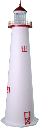 Lawn Lighthouses And Accessories - Light House Images Png (299x450), Png Download