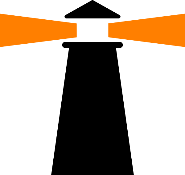 Lighthouse Clipart Beacon - Beacon Clipart (600x569), Png Download