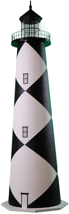 Lighthouse Png - Cape Lookout Lighthouse Clipart (299x450), Png Download
