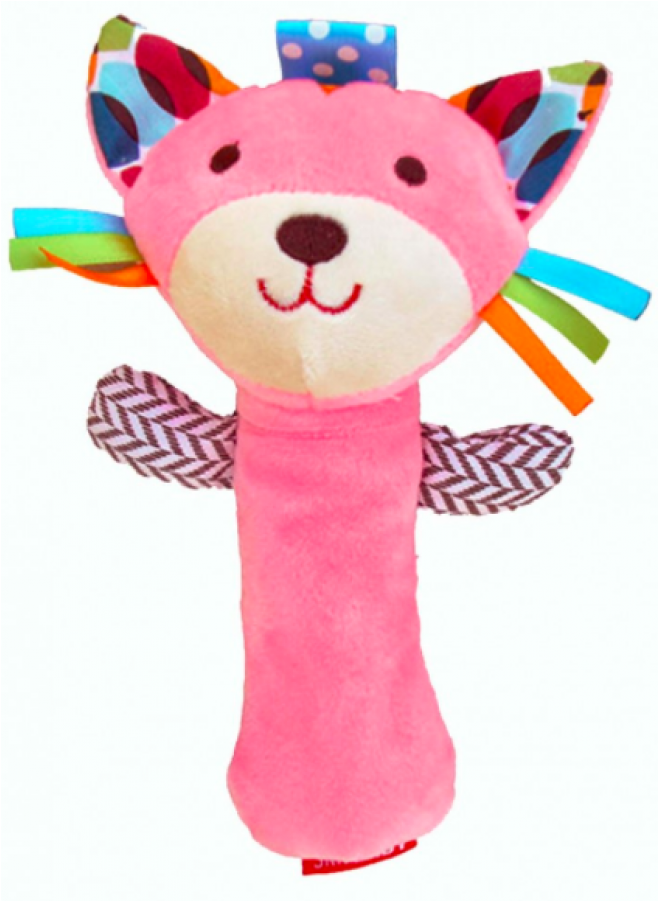 Wowowo Cute Animal Squeaker Plush Pet Toy (900x900), Png Download