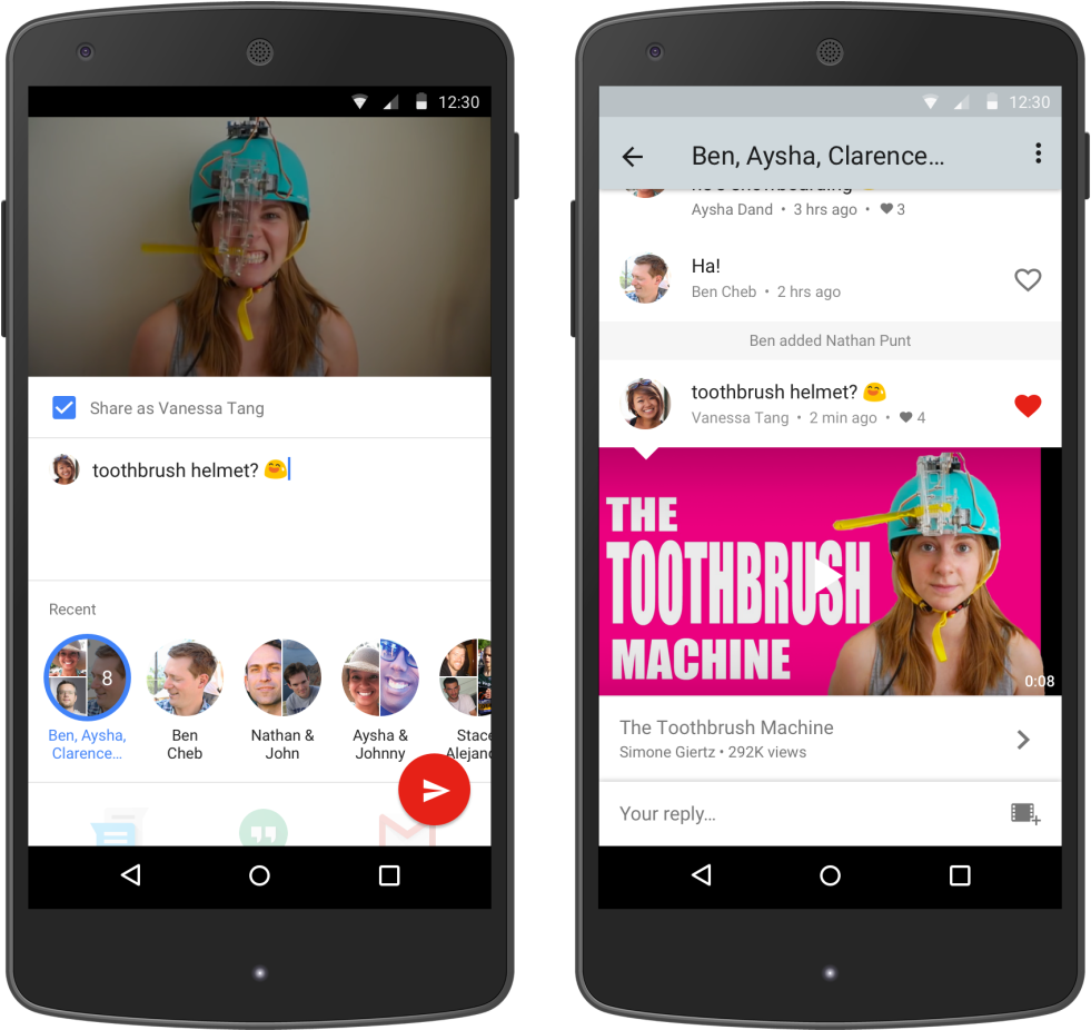 Youtube Messenger Messaging - Youtube Messenger (1024x971), Png Download