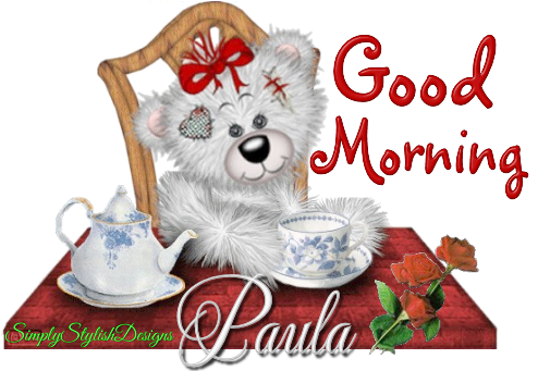 My Dear All Friends Good Morning Have Nice Day » Morning - Teddy Bear (514x359), Png Download