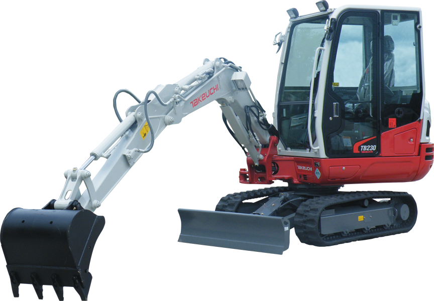 Takeuchi Tb230 (864x600), Png Download